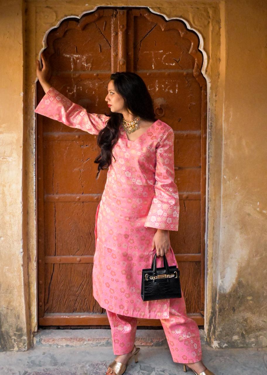 Tana bana farshi salwar suit